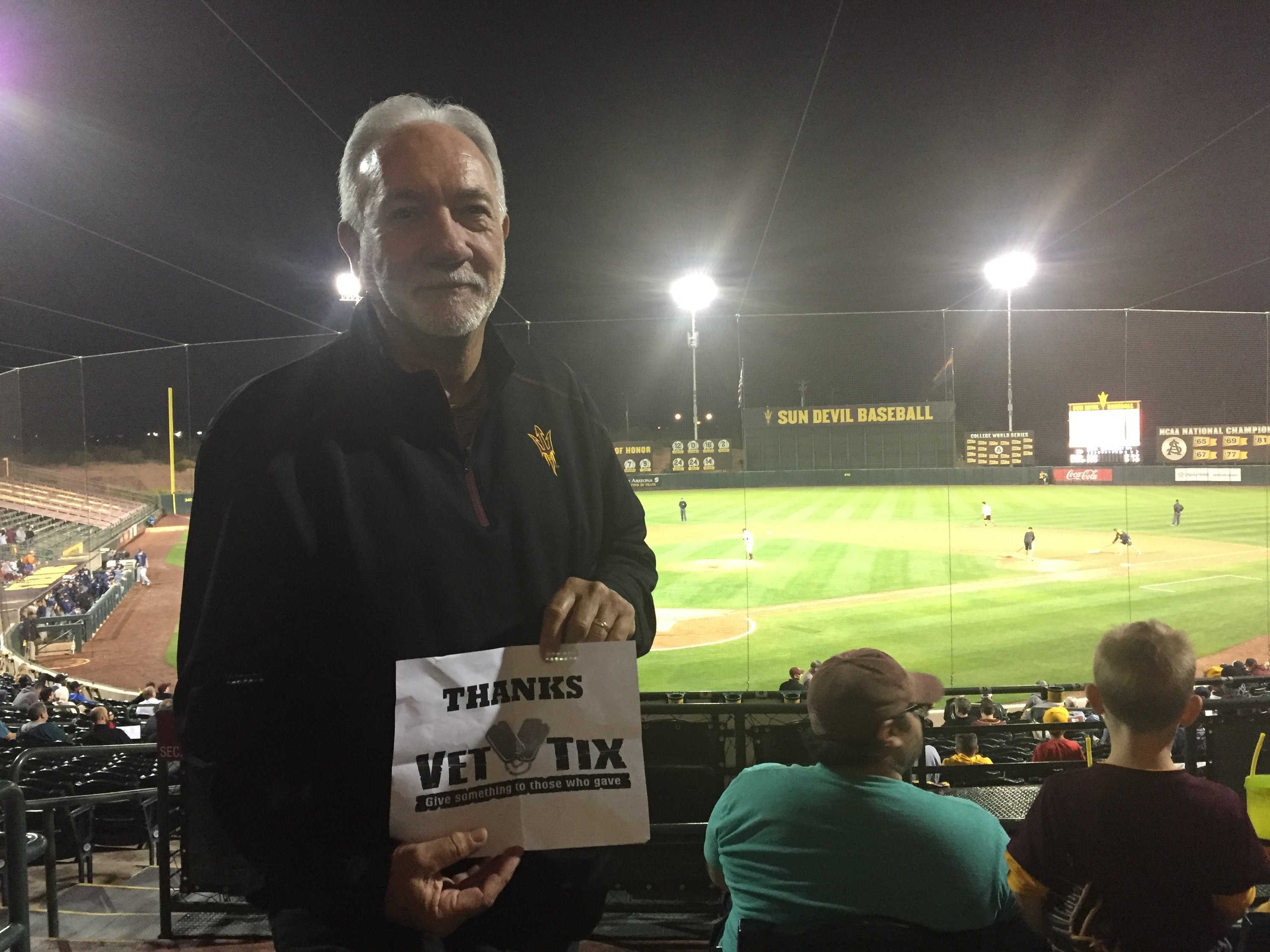 Honor Row - Arizona State Sun Devils vs. UNC Wilmington - NCAA Men's Baseball