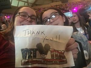 James attended Katy Perry: Witness the Tour on Feb 3rd 2018 via VetTix 