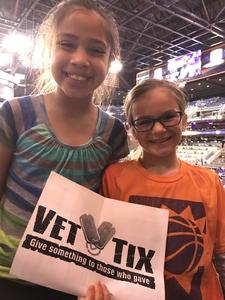 Michael attended Phoenix Suns vs. Denver Nuggets - NBA on Feb 10th 2018 via VetTix 