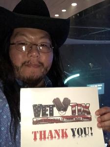 Seung attended The Breakers Tour Featuring Little Big Town With Kacey Musgraves and Midland on Feb 9th 2018 via VetTix 