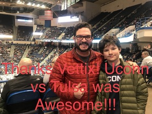 UCONN Huskies vs. Tulsa - NCAA Men's Basketball
