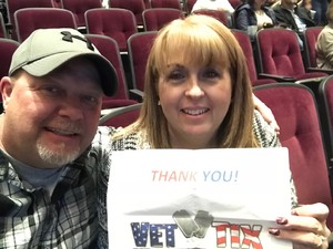 Michael attended Cher Live at the MGM National Harbor Theater on Feb 22nd 2018 via VetTix 