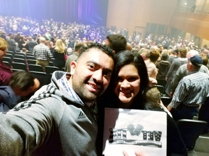 Francisco attended Cher Live at the MGM National Harbor Theater on Feb 22nd 2018 via VetTix 