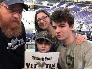 Joshua attended Arizona Rattlers vs. Sioux Falls Storm - IFL on Feb 25th 2018 via VetTix 