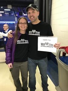 Jennifer attended Brad Paisley - Weekend Warrior World Tour With Dustin Lynch, Chase Bryant and Lindsay Ell on Feb 24th 2018 via VetTix 