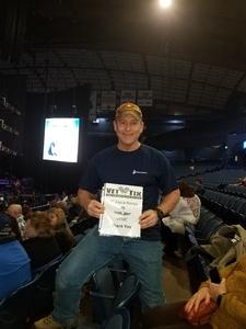 John attended Brad Paisley - Weekend Warrior World Tour With Dustin Lynch, Chase Bryant and Lindsay Ell on Feb 24th 2018 via VetTix 