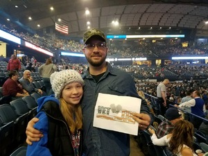 Gavin attended Brad Paisley - Weekend Warrior World Tour With Dustin Lynch, Chase Bryant and Lindsay Ell on Feb 24th 2018 via VetTix 