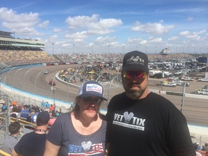 Darin attended 2018 TicketGuardian 500 - Monster Energy NASCAR Cup Series on Mar 11th 2018 via VetTix 