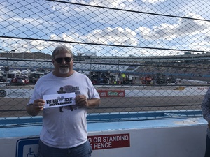 James attended 2018 TicketGuardian 500 - Monster Energy NASCAR Cup Series on Mar 11th 2018 via VetTix 
