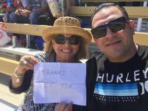 Fred attended 2018 TicketGuardian 500 - Monster Energy NASCAR Cup Series on Mar 11th 2018 via VetTix 