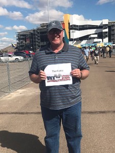 Shawn attended 2018 TicketGuardian 500 - Monster Energy NASCAR Cup Series on Mar 11th 2018 via VetTix 