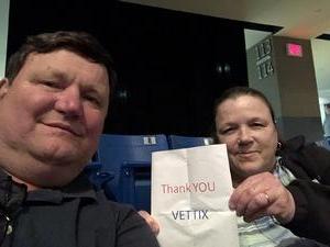 Ronald attended Cole Swindell Special Guests: Chris Janson and Lauren Alaina (american Idol) on Mar 9th 2018 via VetTix 