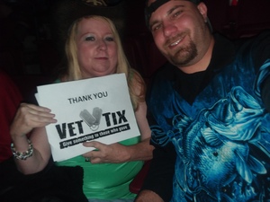 Robert attended Brad Paisley - Weekend Warrior World Tour With Dustin Lynch, Chase Bryant and Lindsay Ell on Mar 9th 2018 via VetTix 
