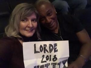 Fritz attended Lorde: Melodrama World Tour on Mar 10th 2018 via VetTix 