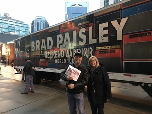 Jack S attended Brad Paisley - Weekend Warrior World Tour With Dustin Lynch, Chase Bryant and Lindsay Ell on Apr 6th 2018 via VetTix 