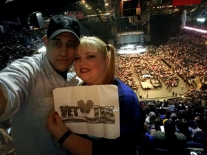 Deano attended Brad Paisley - Weekend Warrior World Tour With Dustin Lynch, Chase Bryant and Lindsay Ell on Apr 6th 2018 via VetTix 