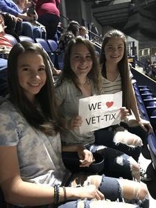 Joseph attended Brad Paisley - Weekend Warrior World Tour With Dustin Lynch, Chase Bryant and Lindsay Ell on Apr 6th 2018 via VetTix 