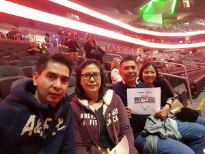 FERMIN attended Bon Jovi - This House Is Not for Sale Tour on Mar 17th 2018 via VetTix 