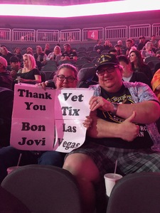 Kenneth attended Bon Jovi - This House Is Not for Sale Tour on Mar 17th 2018 via VetTix 