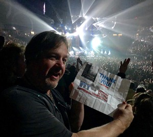 Mike attended Bon Jovi - This House Is Not for Sale Tour on Mar 17th 2018 via VetTix 