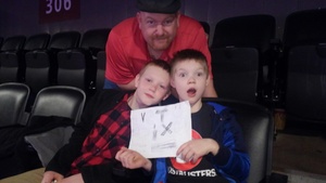 Geoff Walters and his boys attended Bon Jovi - This House Is Not for Sale Tour on Mar 14th 2018 via VetTix 