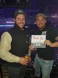 michael attended Bon Jovi - This House Is Not for Sale Tour on Mar 14th 2018 via VetTix 