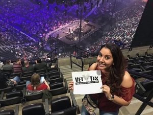 Samantha attended Bon Jovi - This House Is Not for Sale Tour on Mar 14th 2018 via VetTix 
