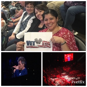 Lilian attended Bon Jovi - This House Is Not for Sale Tour on Mar 14th 2018 via VetTix 