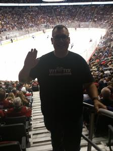 Daniel attended Arizona Coyotes vs. St. Louis Blues - NHL on Mar 31st 2018 via VetTix 