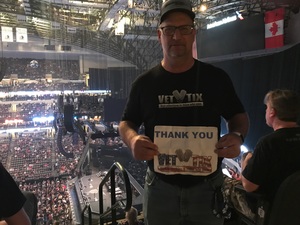 James attended Bon Jovi - This House is not for Sale - Tour on Mar 26th 2018 via VetTix 
