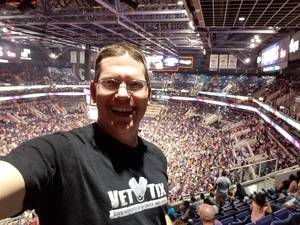 Kurt attended Phoenix Suns vs. Sacramento Kings - NBA on Apr 3rd 2018 via VetTix 