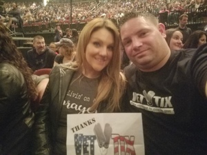 RobJohns attended Bon Jovi - This House is not for Sale Tour - Sunday Night on Apr 8th 2018 via VetTix 