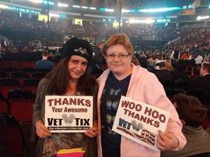 Lillian attended Bon Jovi - This House is not for Sale Tour - Sunday Night on Apr 8th 2018 via VetTix 