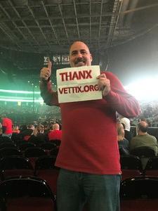 Charles attended Bon Jovi - This House is not for Sale Tour - Sunday Night on Apr 8th 2018 via VetTix 