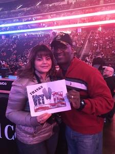 GEORGE attended Bon Jovi - This House is not for Sale Tour - Sunday Night on Apr 8th 2018 via VetTix 