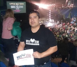 Conrad attended Little Big Town - the Breakers Tour With Kacey Musgraves and Midland on Apr 7th 2018 via VetTix 