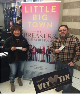 Tim attended Little Big Town - the Breakers Tour With Kacey Musgraves and Midland on Apr 7th 2018 via VetTix 