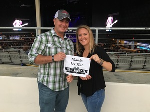 Brian attended Brad Paisley Weekend Warrior World Tour Standing and Lawn Seats Only on Apr 13th 2018 via VetTix 