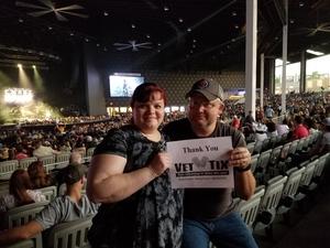 Robert attended Brad Paisley Weekend Warrior World Tour Standing and Lawn Seats Only on Apr 13th 2018 via VetTix 
