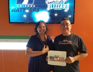 M.Hernandez attended Arizona Rattlers vs. Green Bay Blizzard - IFL on Apr 21st 2018 via VetTix 