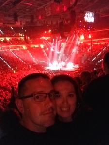 David attended Bon Jovi - This House is not for Sale - Tour on Apr 24th 2018 via VetTix 