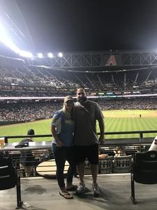 Joshua attended Arizona Diamondbacks vs. San Diego Padres - MLB on Apr 20th 2018 via VetTix 