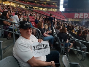 Joseph attended Taylor Swift Reputation Stadium Tour on May 8th 2018 via VetTix 