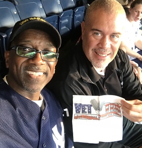 Darrell attended New York Yankees vs. Boston Red Sox - MLB on May 9th 2018 via VetTix 
