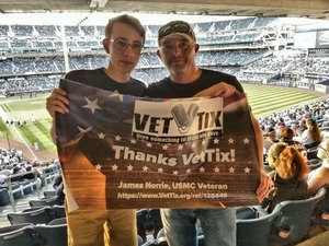 James attended New York Yankees vs. Boston Red Sox - MLB on May 9th 2018 via VetTix 