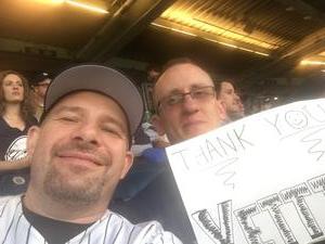 Scott attended New York Yankees vs. Boston Red Sox - MLB on May 9th 2018 via VetTix 