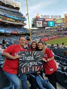 David attended New York Yankees vs. Boston Red Sox - MLB on May 9th 2018 via VetTix 