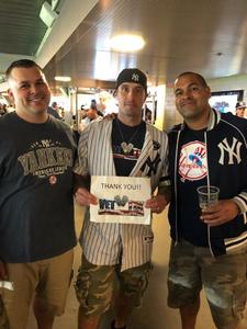 Rafal attended New York Yankees vs. Boston Red Sox - MLB on May 9th 2018 via VetTix 