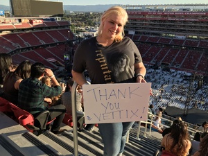 Lauren attended Taylor Swift Reputation Stadium Tour on May 11th 2018 via VetTix 