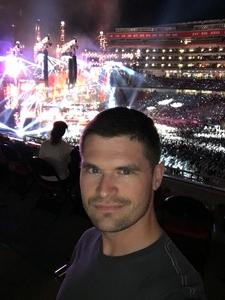 Lance attended Taylor Swift Reputation Stadium Tour on May 11th 2018 via VetTix 